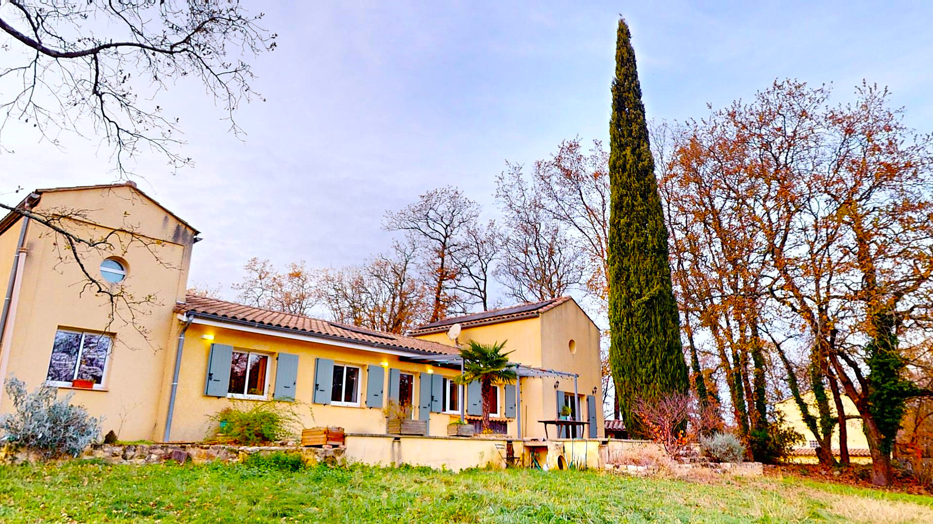 Blauzac Uzes Villa vendre agence immobiliere